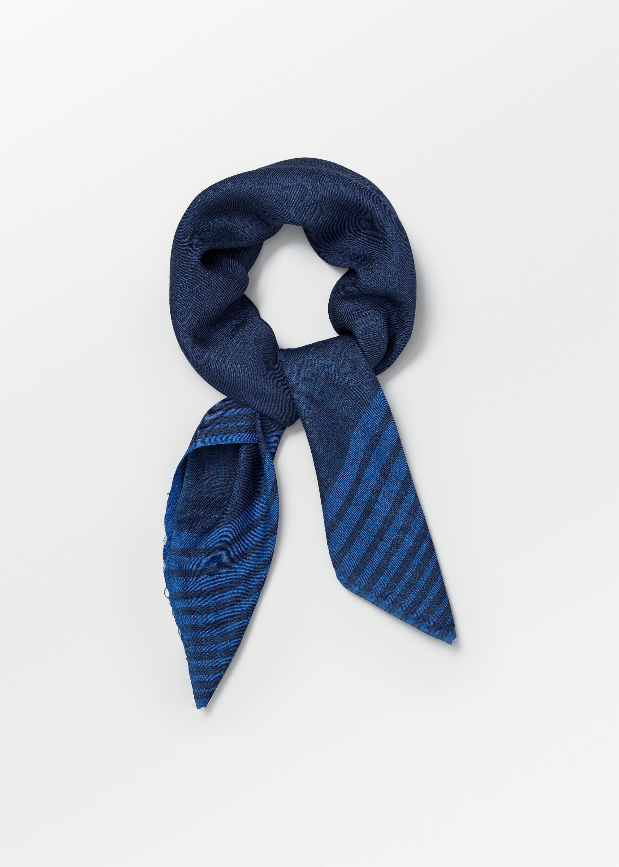 Scarfs - Electric silk scarf