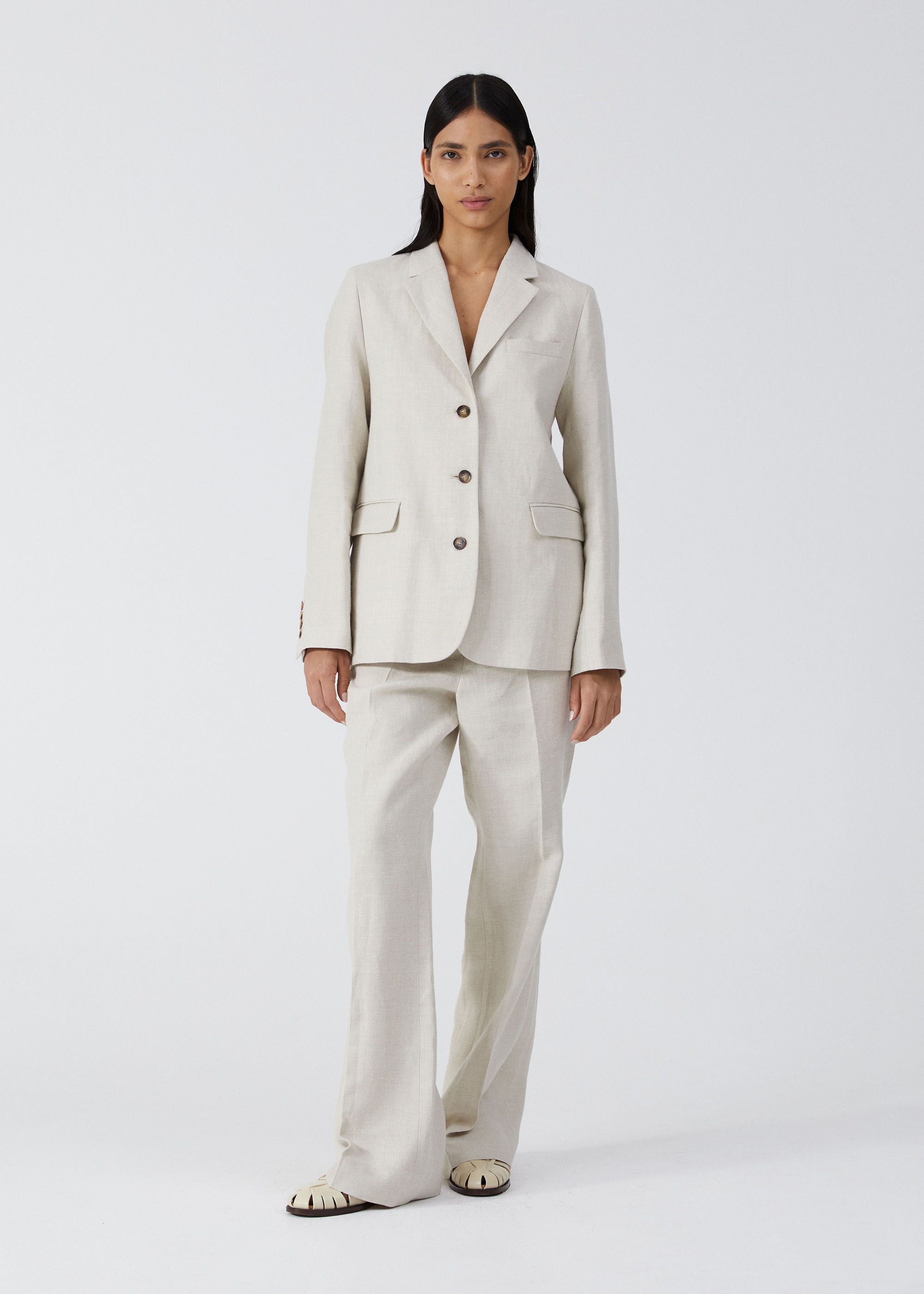 Outerwear - Mason Jacket Tailored Linen