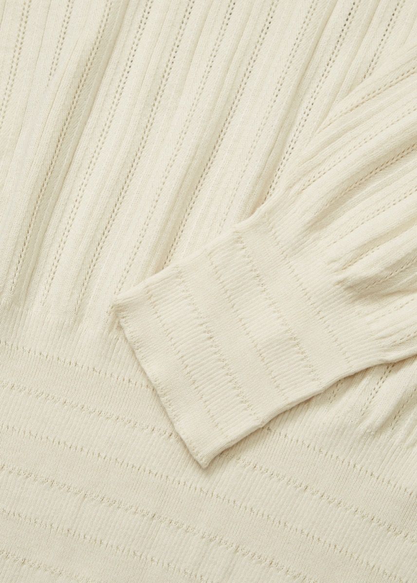 Knitwear - Touch knit blouse