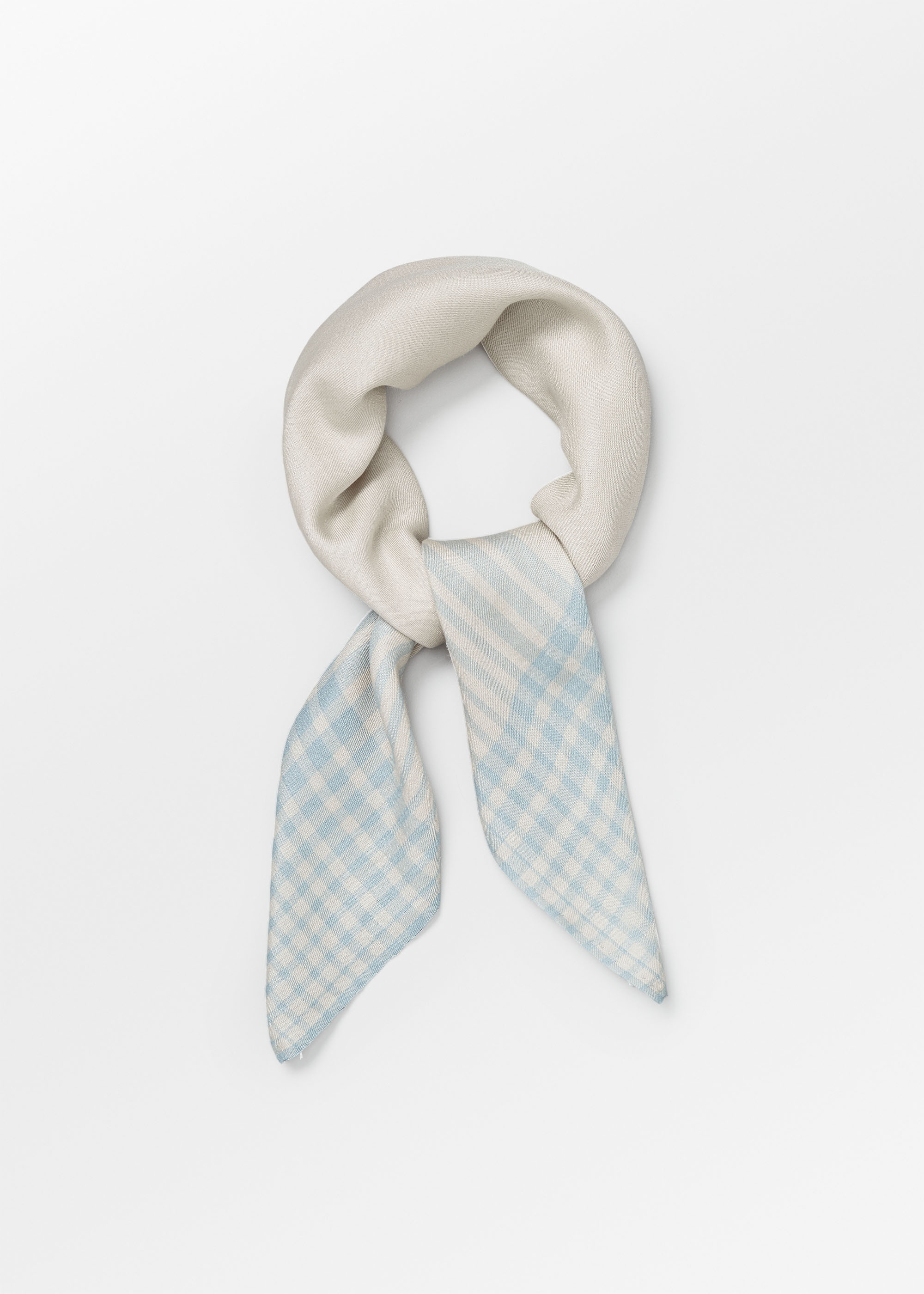 Scarfs - Electric silk scarf