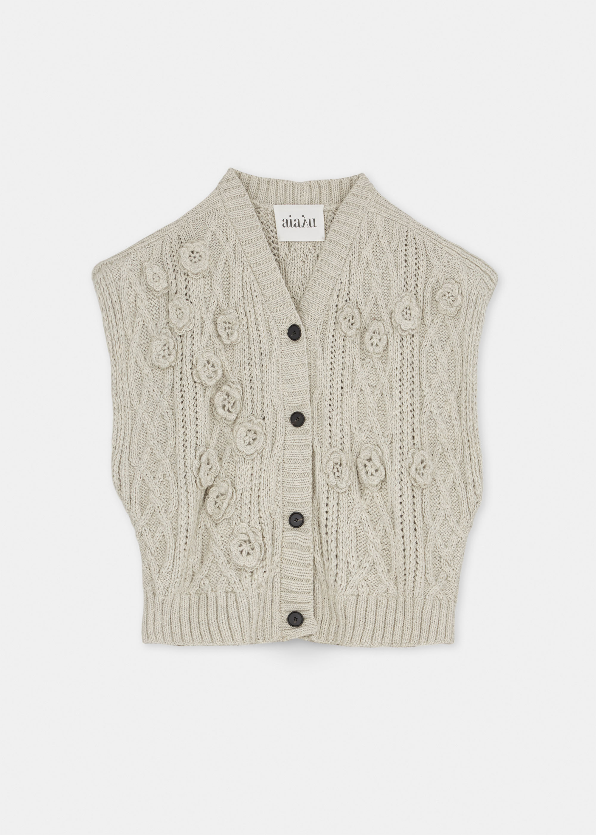 Knitwear - Yngvil handknitted vest