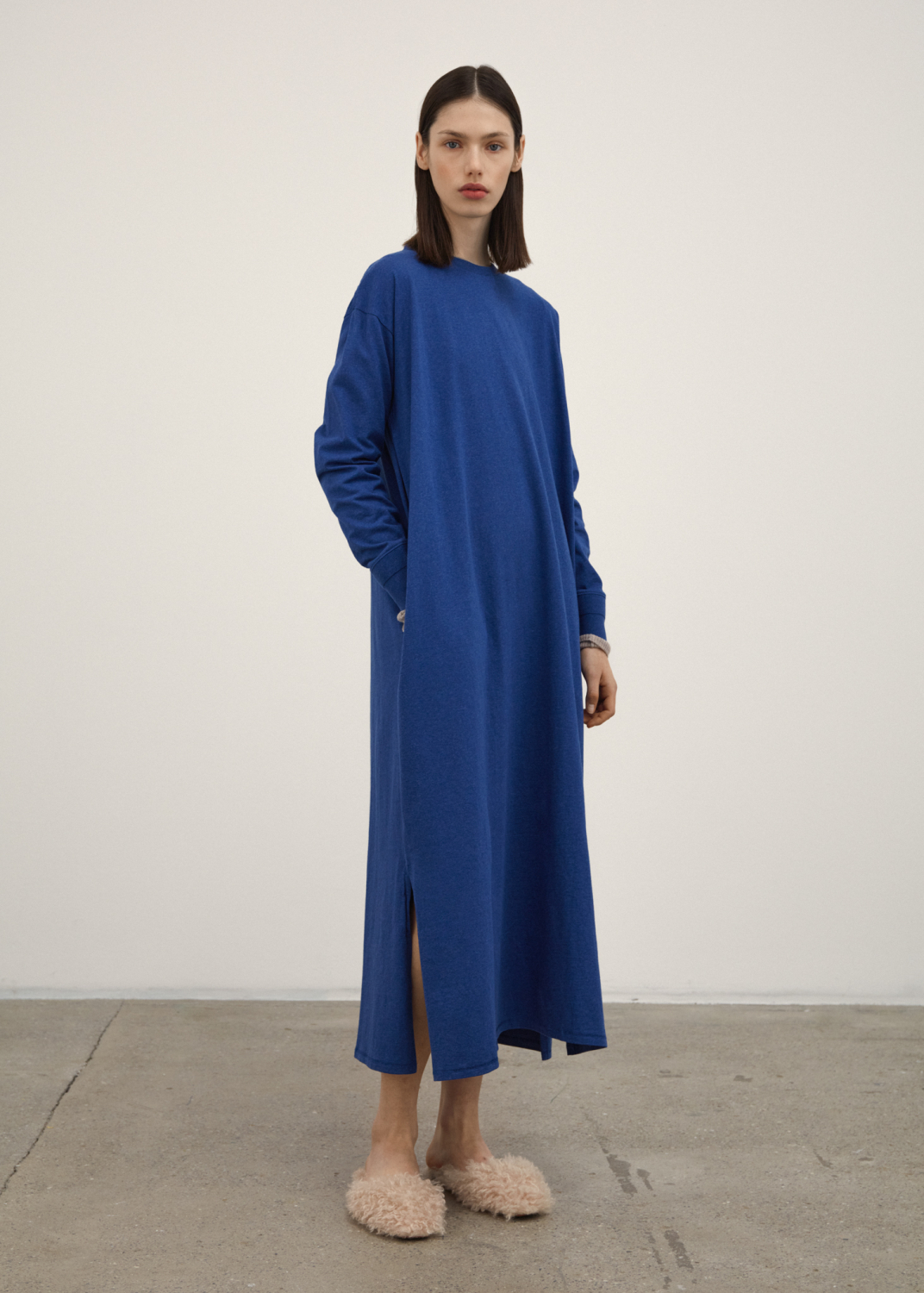 Kleider & Röcke - Long Sleeve Jersey Dress Thumbnail